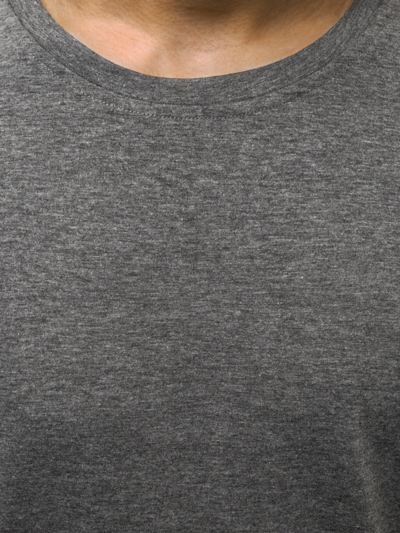 Футболка з довгим рукавом чоловіча Темно-сіра OZONEE JS/CX01