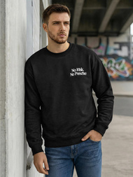 Bluza męska czarna OZONEE JS/65B3918/3Z