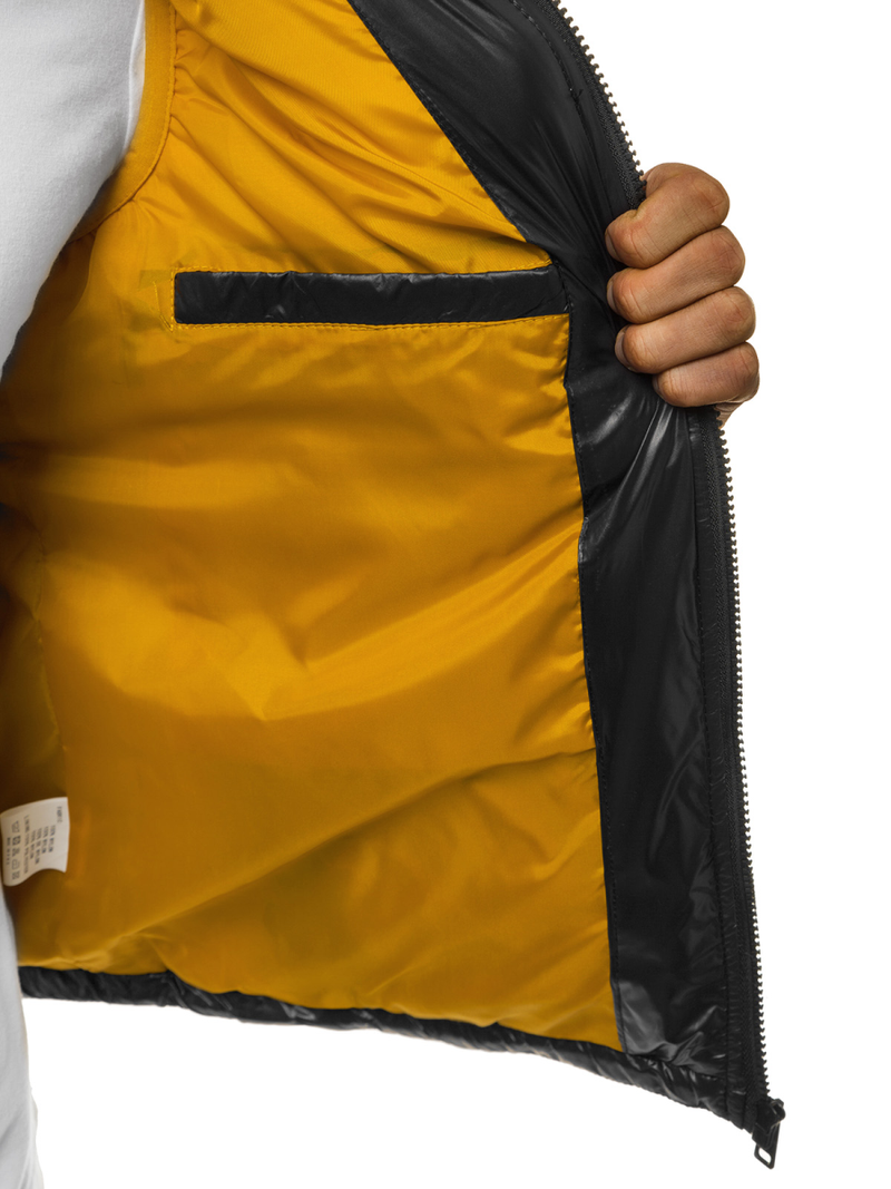 Безрукавка чоловіча Чорна OZONEE N/6105Z