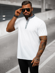 Футболка Поло Чоловіча Бiла OZONEE O/DA803