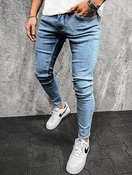 Spodnie jeansowe męskie jasno-niebieskie OZONEE O/B5968