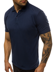 Koszulka polo męska granatowa OZONEE JS/GD01