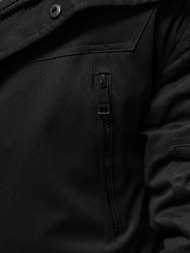 Куртка зимова чоловіча чорна OZONEE JS/22M315/392