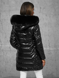 Куртка жіноча чорна OZONEE JS/16M9122/392