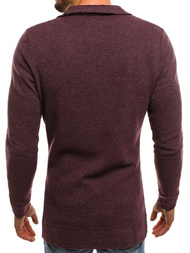 OZONEE MECH/2043 Пiджак чоловiчий Бордовий