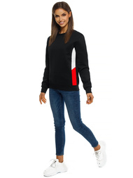 Bluza damska czarna OZONEE JS/JK88126/3Z