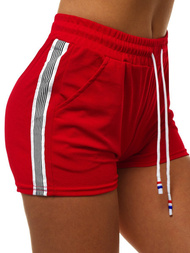Шорти спортивні жіночі Червонi OZONEE JS/1023/B5