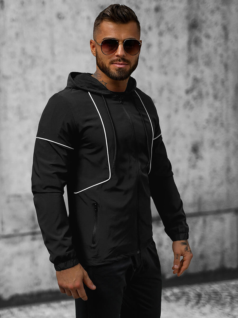 Куртка чоловіча Чорна OZONEE JS/M10300