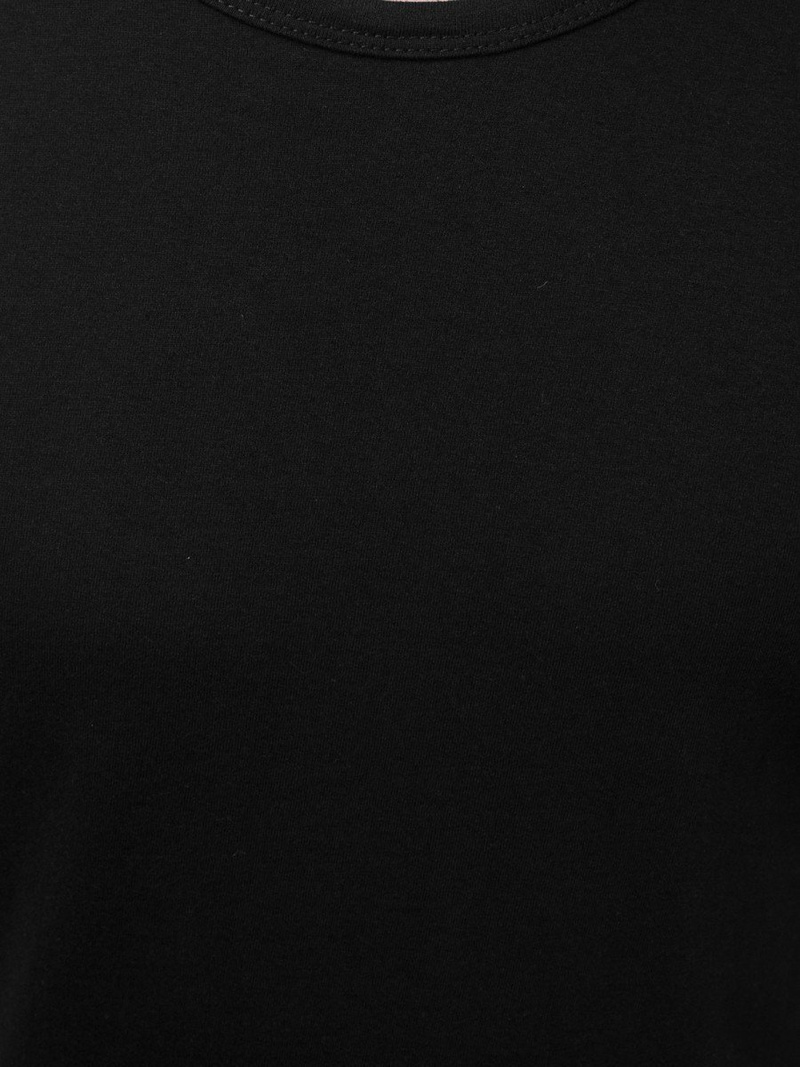 T-Shirt męski czarny OZONEE O/1208Z