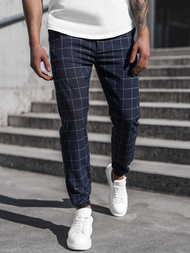 Чоловічі штани джоггери чинос Ультрамарин OZONEE DJ/2275/22Z