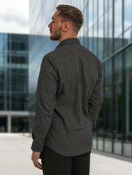 Cорочка чоловіча чорна OZONEE V/V184