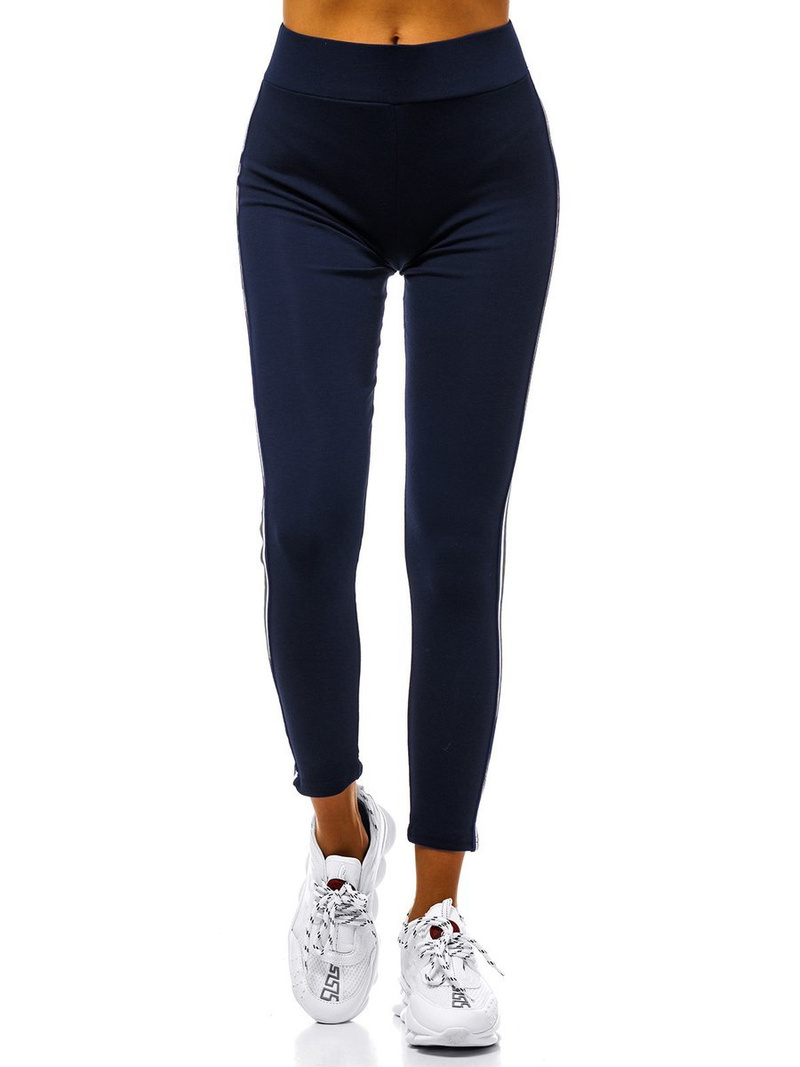Legginsy damskie granatowe OZONEE JS/1036/B4
