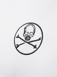 T-shirt męski slim fit biały OZONEE NB/MT3043