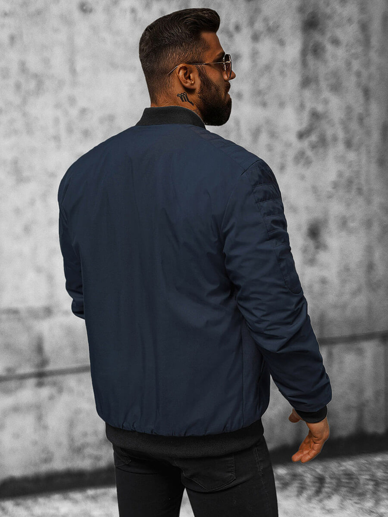 Куртка чоловіча tемно-cиня OZONEE JS/84M3007/215