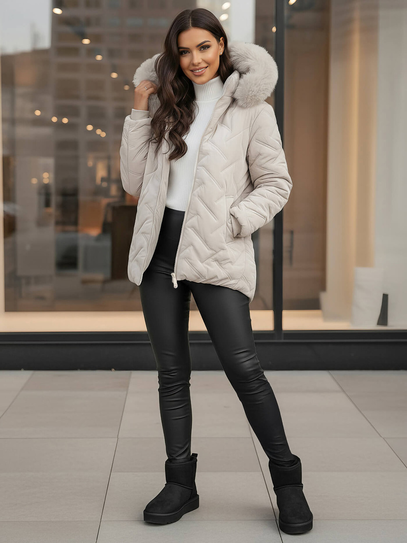 Куртка жіноча Яскраво-Сiра OZONEE JS/16M9296/280Z