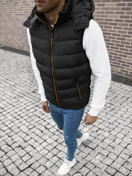 Безрукавка чоловіча Чорна OZONEE N/6875/1Z