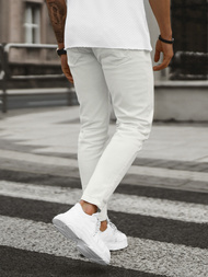 Spodnie jeansowe męskie ecru OZONEE E/5171/01