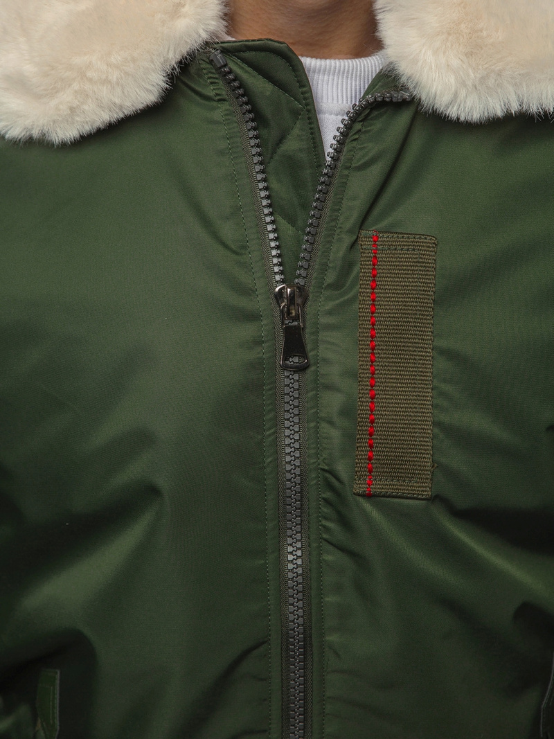 Куртка чоловіча Зелена OZONEE O/X1026K