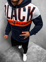 Bluza z kapturem męska granatowa OZONEE JS/KS2120Z