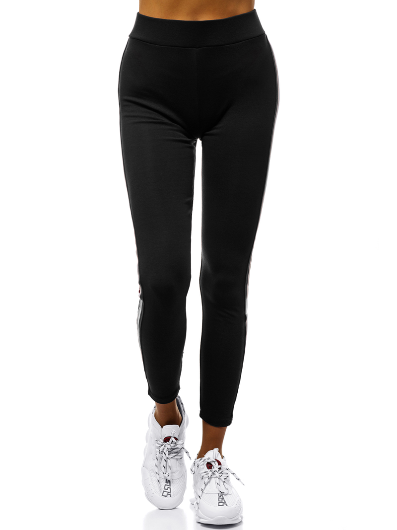 Legginsy damskie czarne OZONEE JS/1036/A1