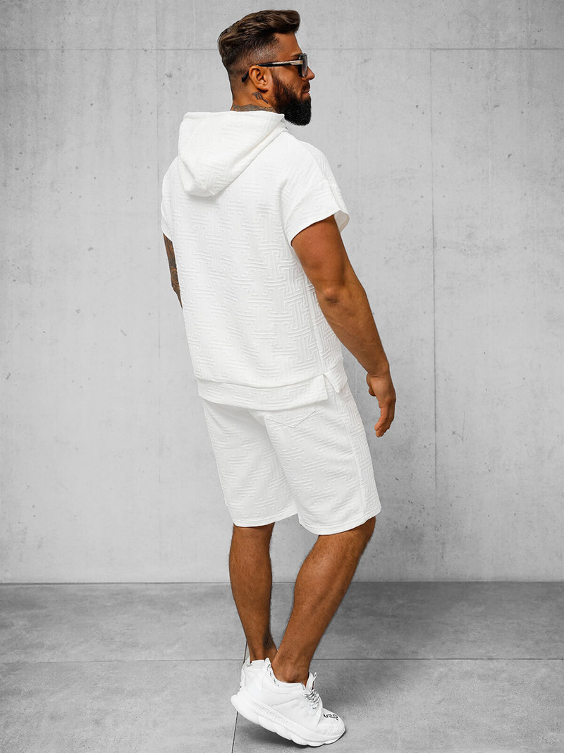 Чоловічий спортивний комплект Бiлий OZONEE O/3C110/1