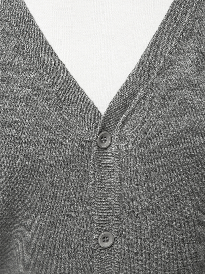 Sweter męski kardigan szary OZONEE TMK/YY06/3