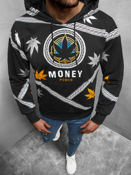 Толстовка чоловіча Чорна OZONEE O/HM656Z