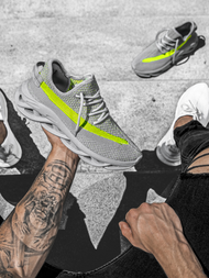 Sneakersy szare OZONEE B/2051/20