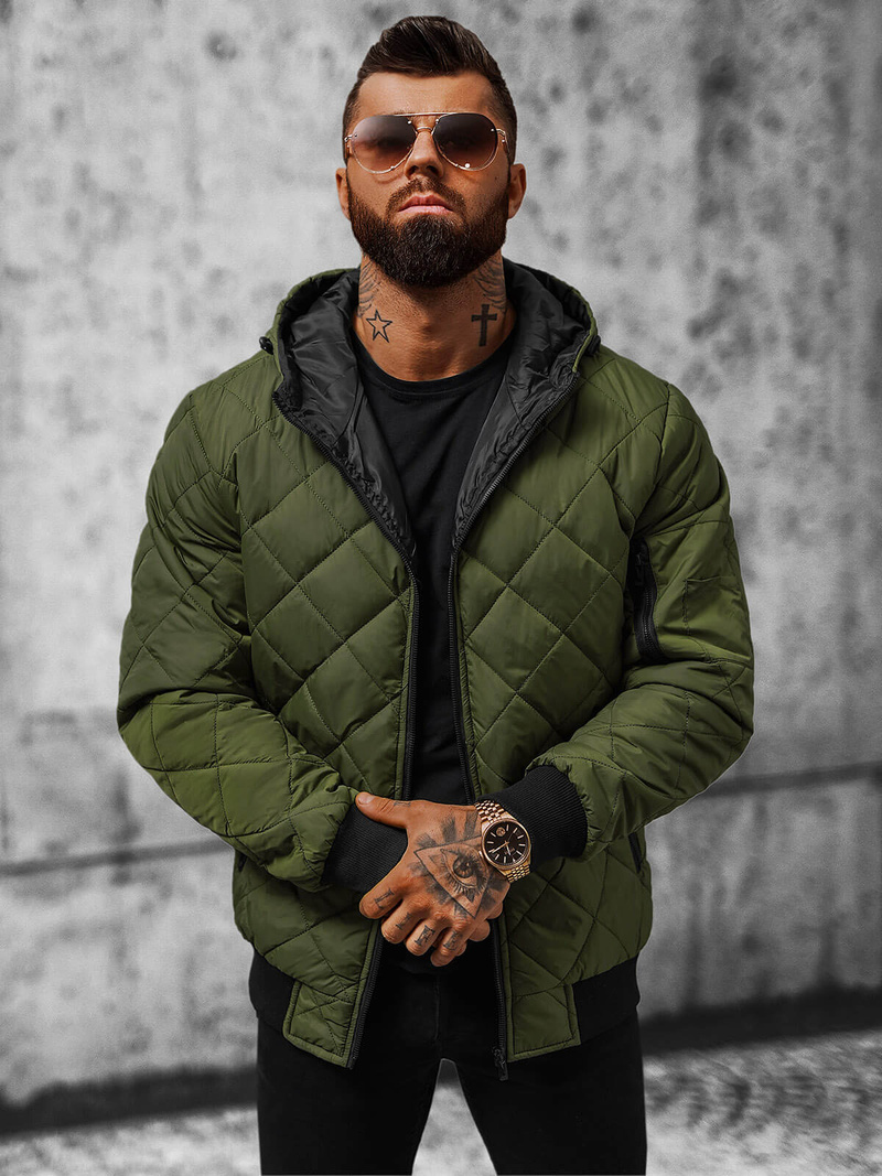 Куртка чоловіча Зелена OZONEE JS/MY21