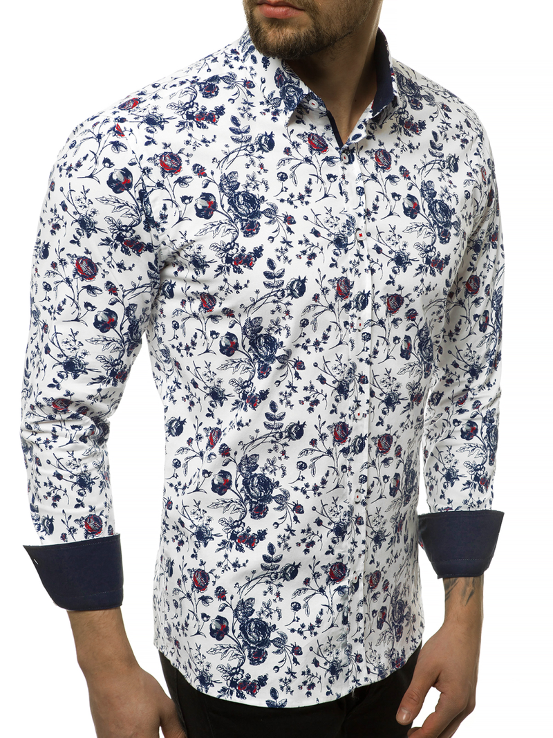 Сорочка чоловіча OZONEE EP/K03Z