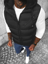 Безрукавка чоловіча Чорна OZONEE N/7126