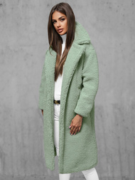 Жіноче пальто м'ятна OZONEE O/Z01