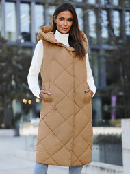 Стьобаний жіночий жилет Гiрчична OZONEE JS/5M3165/84