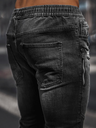 Чоловічі джинси джоггери Чорнi OZONEE NB/MP0077N