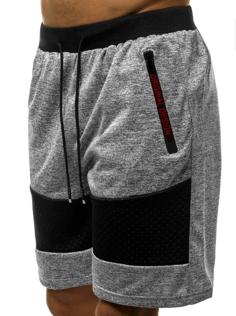 Spodenki męskie szare OZONEE JS/KS2511