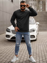 Bluza męska czarna OZONEE JS/8B1360/3