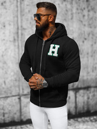 Толстовка чоловіча чорна OZONEE NB/MF2006