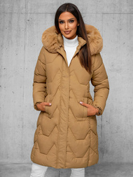 Куртка жіноча Бежева OZONEE JS/16M9202/62Z