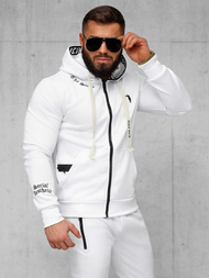 Komplet dresowy męski biały OZONEE O/LN11675