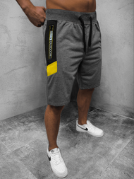 Spodenki dresowe męskie grafitowe OZONEE JS/68K10272