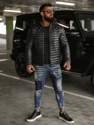 Куртка Чоловіча Чорна OZONEE JS/16M9328/392BZ