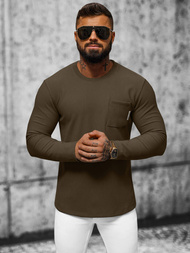 Толстовка чоловіча Коричнева OZONEE O/TB2232