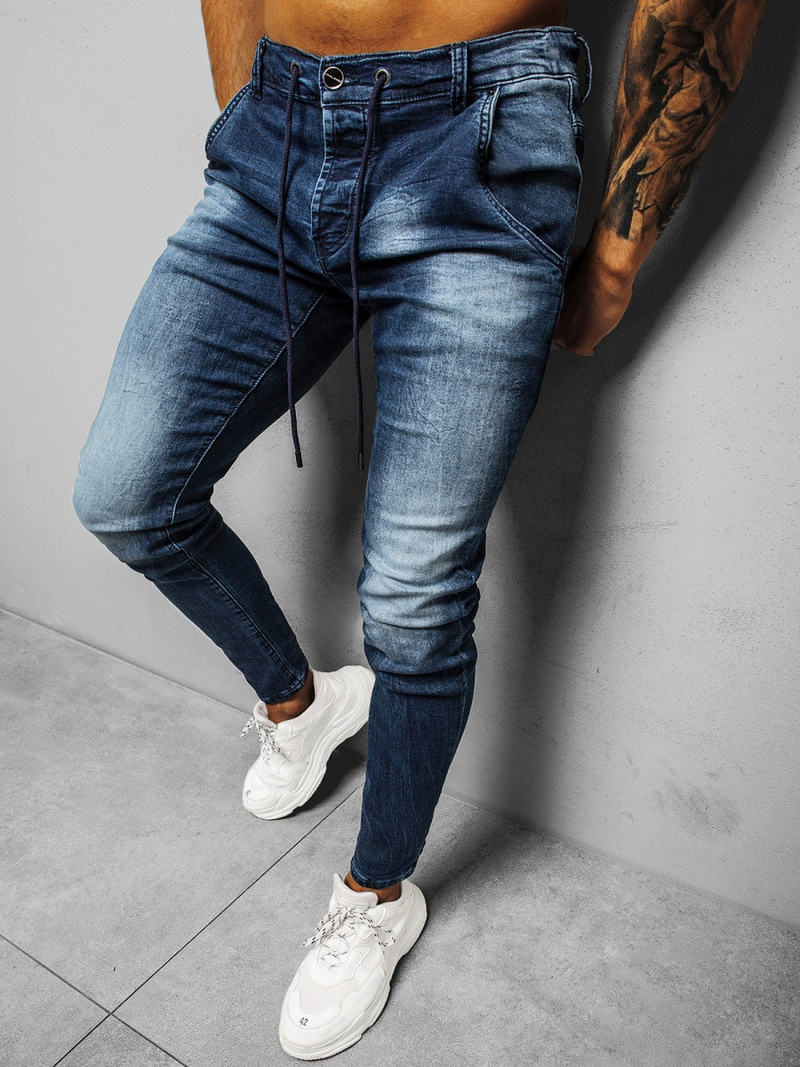 Джинси чоловічі Темно-синi OZONEE NB/MP0004BS