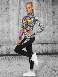 Жіночий спортивний костюм з двох частин Кольоровий OZONEE O/20983