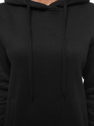 Жіноча Толстовка Чорна OZONEE JS/YS10005/3