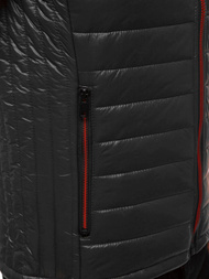 Безрукавка чоловіча Чорна OZONEE N/6700