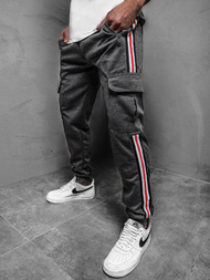 Штани спортивні чоловічі Темно-сірі OZONEE JS/JZ11009Z