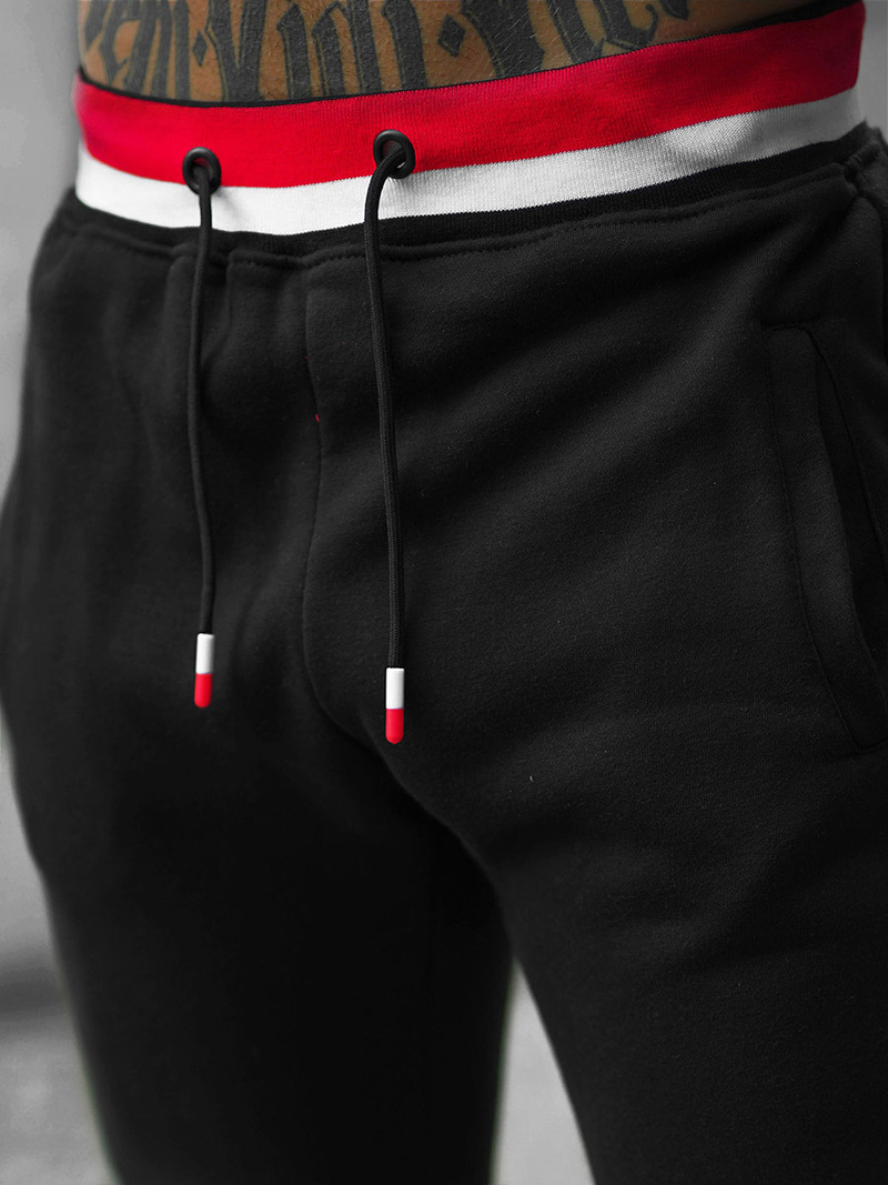 Спортивний костюм чоловічій Чорний OZONEE JS/8C60/3