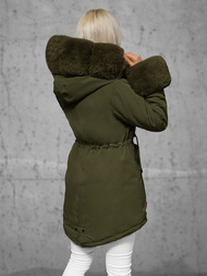 Куртка жіноча Зелена OZONEE JS/16M9062/136Z