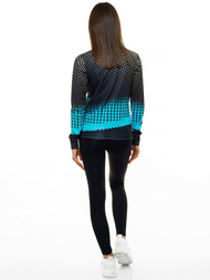 Жіночий спортивний костюм з трьох частин Чорний OZONEE O/18802